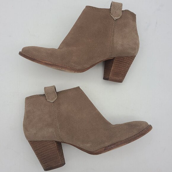 Madewell The Billie Boot in Suede Women's Size 6 - Picture 6 of 9